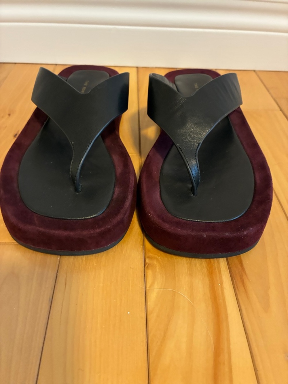 The Row Ginza Platform in Leather and Suede - Picture 2 of 10